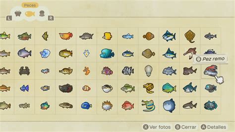 acnh fish|List of fish in New Horizons .